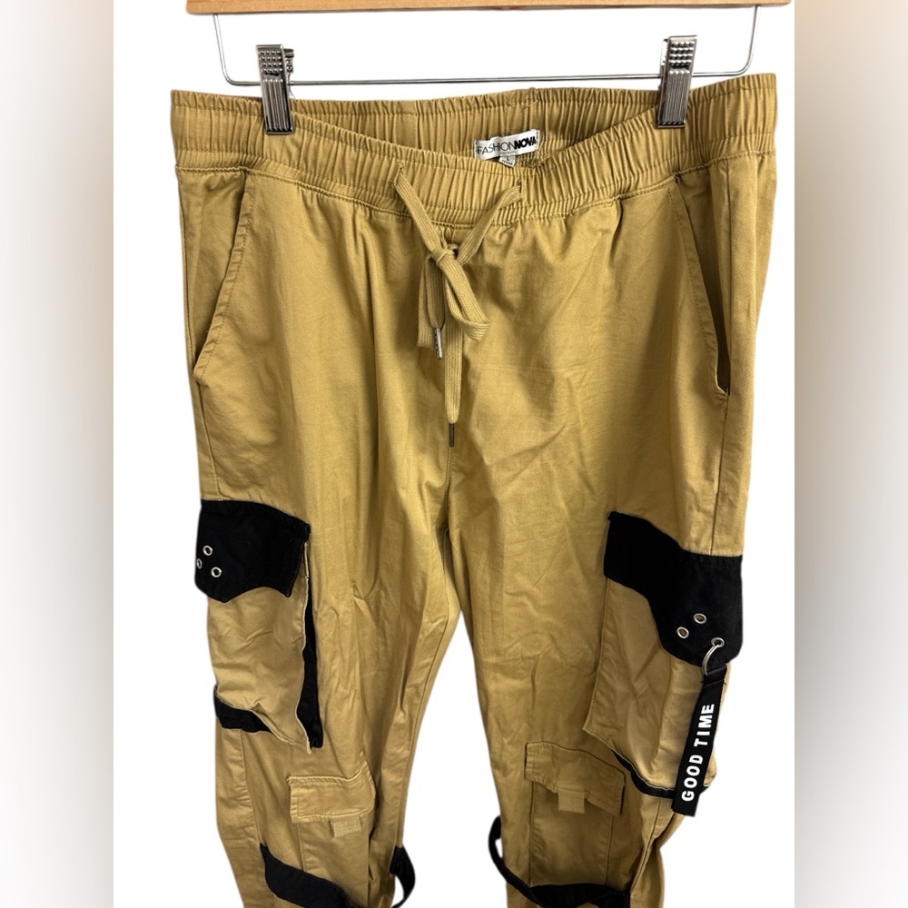 Can't Get With You Cargo Pant - Khaki/combo - Picture 8 of 8